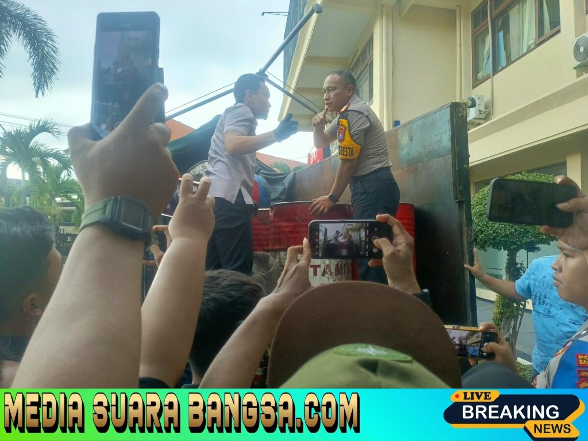 BONGKAR BISNIS GELAP SOLAR BERSUBSIDI, Polresta Banyuwangi Bekuk 3 Tersangka, Negara Rugi Rp. 38 juta