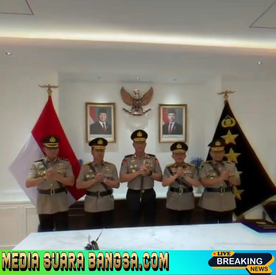 KAPOLRI SUYUDI ARIO SETO PIMPIN SERTIJAB KAPUSDOKKES DAN KAPUSKEU POLRI, PERKUAT PROFESIONALISME DAN TATA KELOLA INSTITUSI!